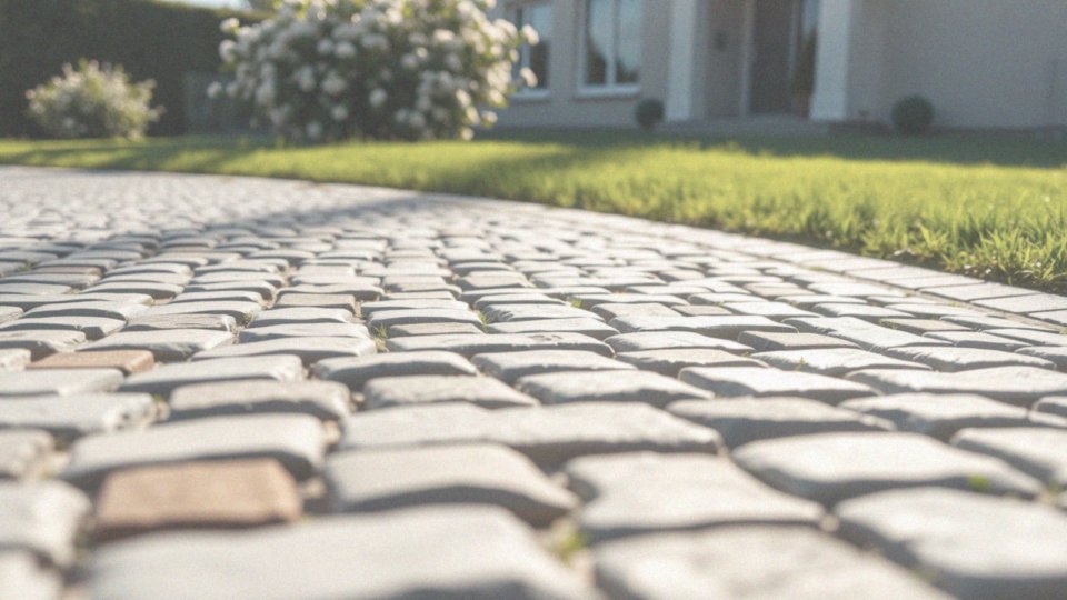 Jakie korzyści płyną z używania kostki brukowej o grubości 8 cm?