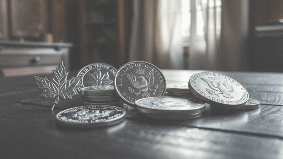 Co wyróżnia srebrne monety bulionowe na rynku metali szlachetnych?