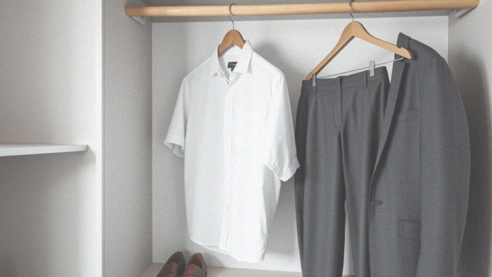 Jak stworzyć styl smart casual z koszulą i szarymi spodniami?