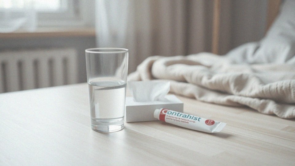 Jakie są skutki uboczne stosowania Contrahist?