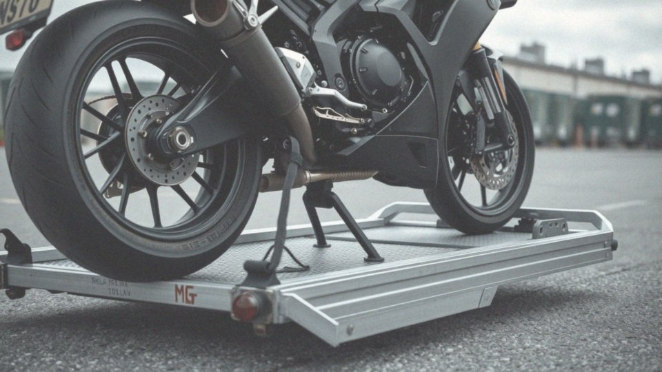 Jak stosować stojaki transportowe do motocykli?
