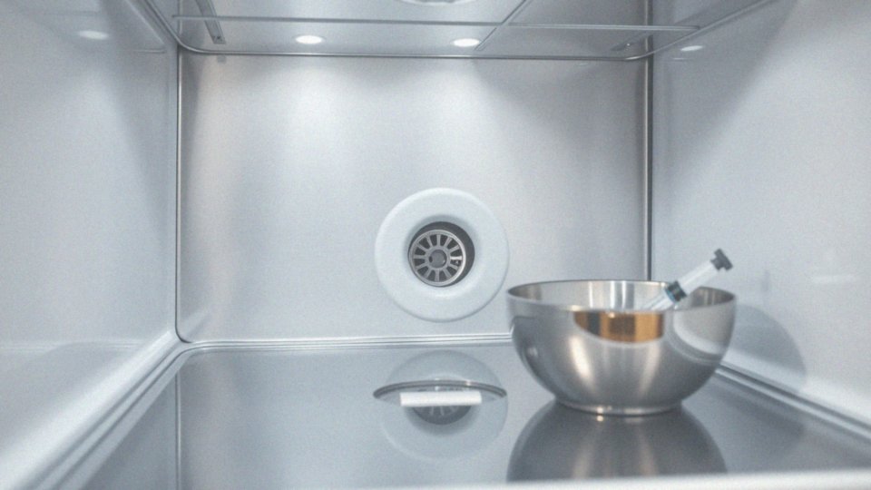 Jak można odetkać zatkany odpływ w lodówce?