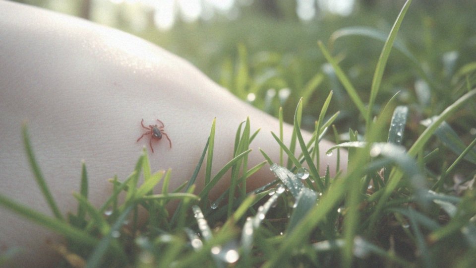 Jak ukąszenie kleszcza może prowadzić do odczynu zapalnego?