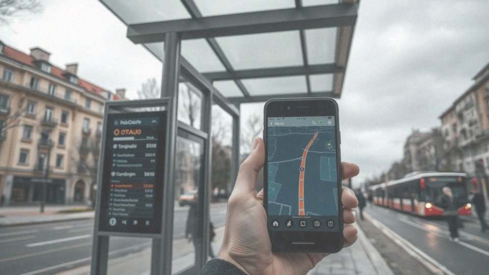 Jak działa aplikacja mobilna w kontekście lokalizacji autobusu?