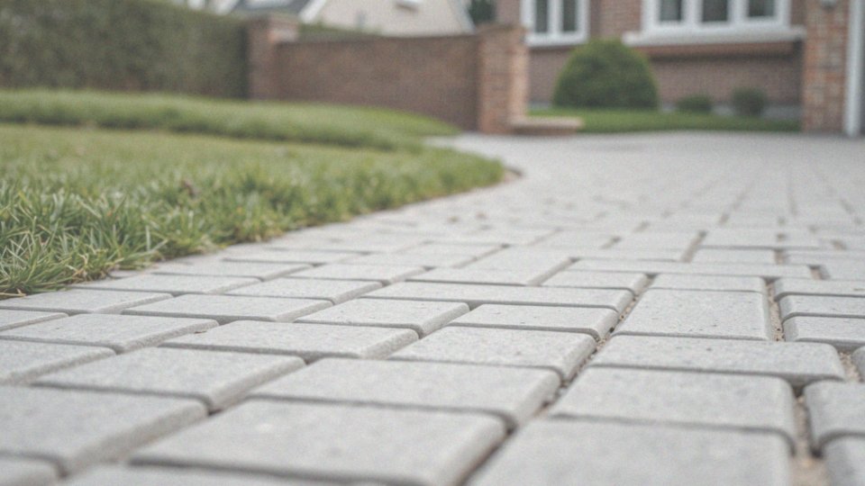 Jakie są zalety kostki brukowej H-8 cm w porównaniu do innych grubości?