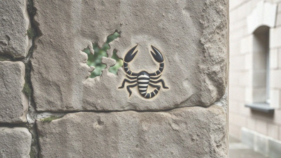 Jak wygląda glif znaku zodiaku Skorpion i co oznacza?