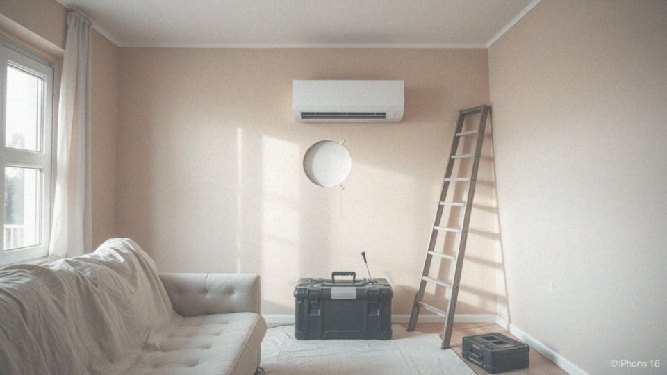 Jak przebiega montaż klimatyzacji bez uszczerbku dla stanu pomieszczenia?