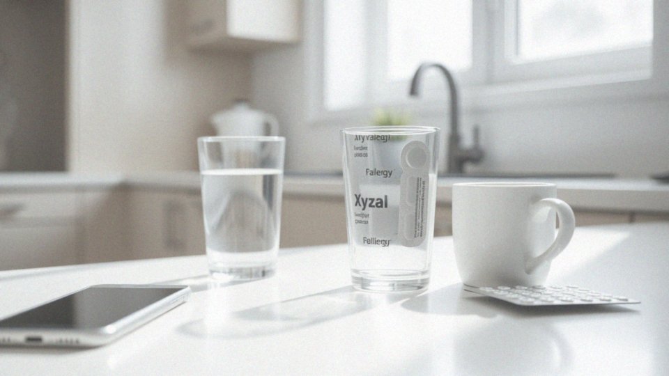 Jakie są zalecenia dotyczące przyjmowania Xyzal?