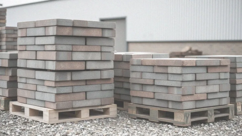 Paleta kostki brukowej 6 cm – wymiary, parametry i zastosowania